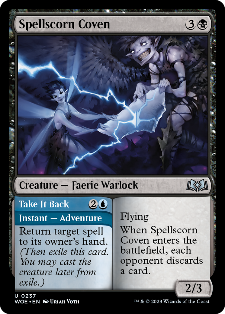 Spellscorn Coven // Take It Back [Wilds of Eldraine] | Gear Gaming Bentonville