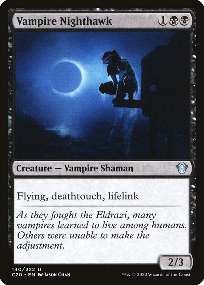 Vampire Nighthawk [Commander 2020] | Gear Gaming Bentonville