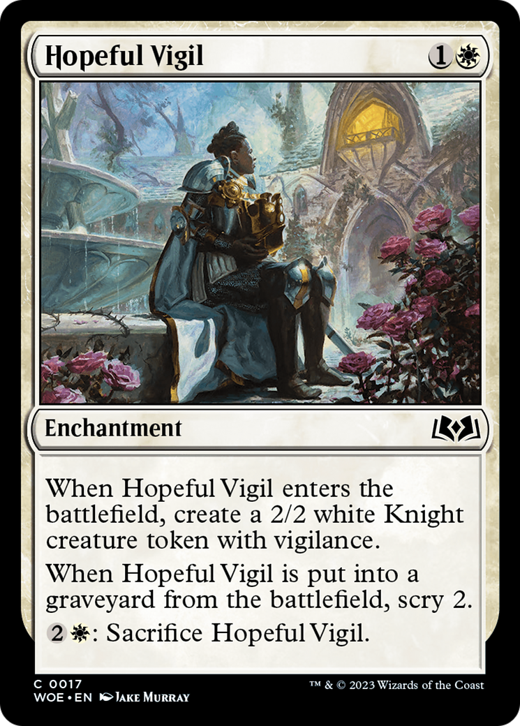 Hopeful Vigil [Wilds of Eldraine] | Gear Gaming Bentonville