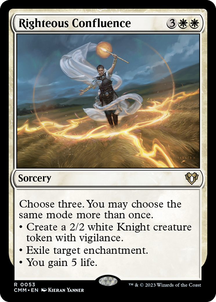 Righteous Confluence [Commander Masters] | Gear Gaming Bentonville