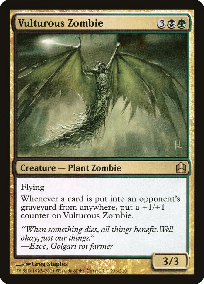 Vulturous Zombie [Commander 2011] | Gear Gaming Bentonville