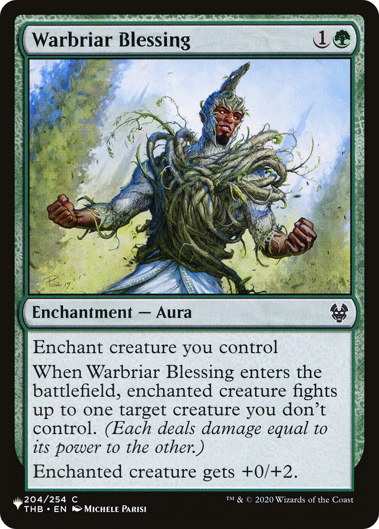 Warbriar Blessing [The List Reprints] | Gear Gaming Bentonville