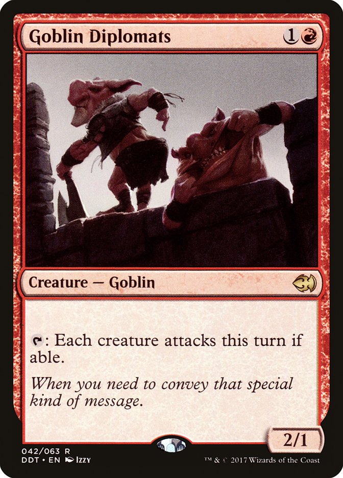 Goblin Diplomats [Duel Decks: Merfolk vs. Goblins] | Gear Gaming Bentonville