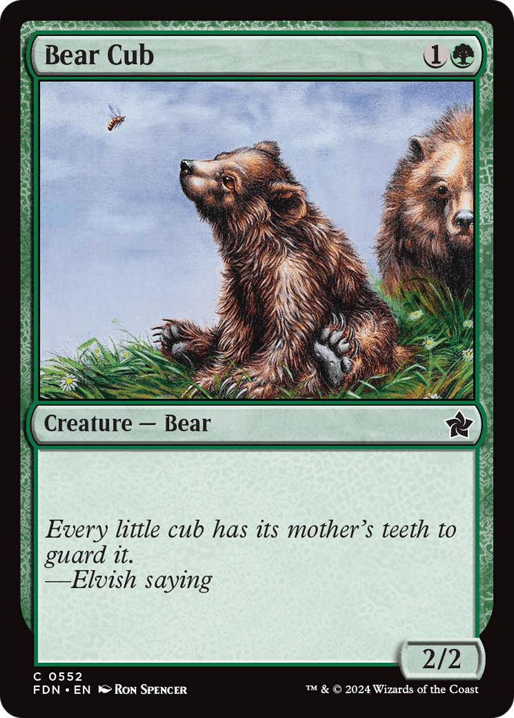 Bear Cub [Foundations] | Gear Gaming Bentonville