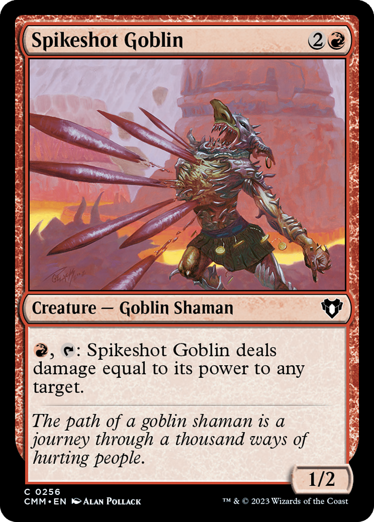 Spikeshot Goblin [Commander Masters] | Gear Gaming Bentonville