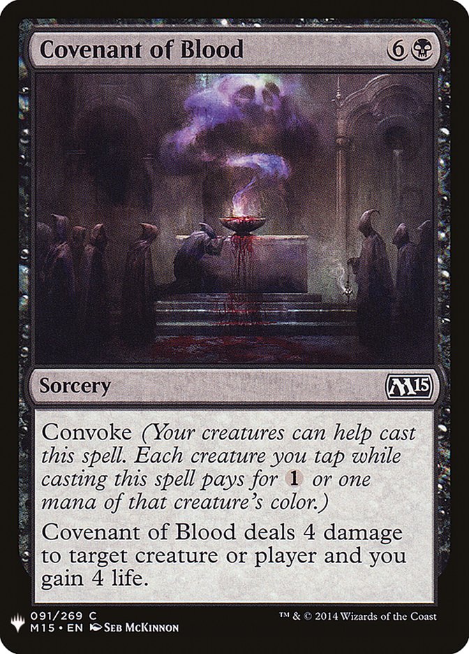 Covenant of Blood [Mystery Booster] | Gear Gaming Bentonville