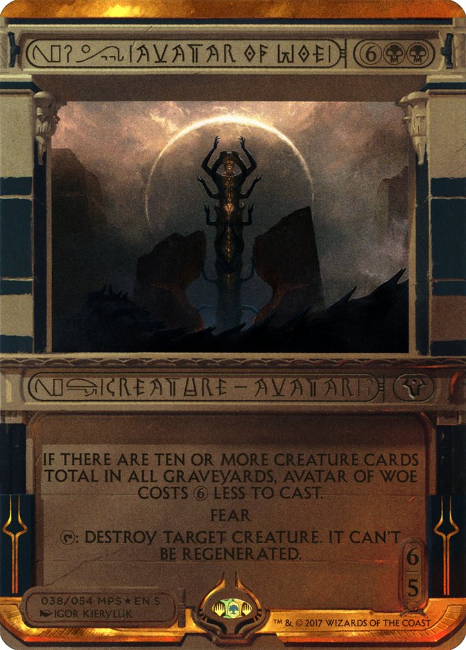 Avatar of Woe (Invocation) [Amonkhet Invocations] | Gear Gaming Bentonville