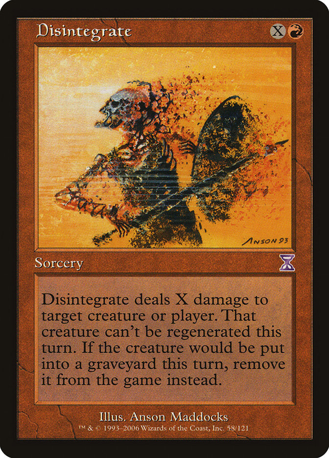 Disintegrate [Time Spiral Timeshifted] | Gear Gaming Bentonville