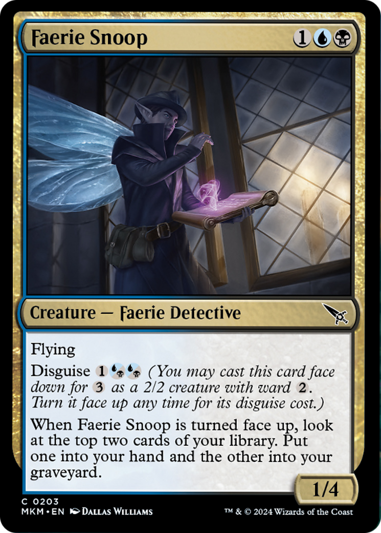 Faerie Snoop [Murders at Karlov Manor] | Gear Gaming Bentonville