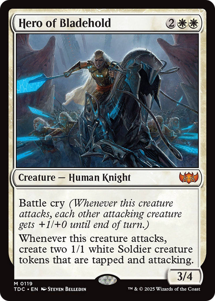 Hero of Bladehold [Tarkir: Dragonstorm Commander] | Gear Gaming Bentonville