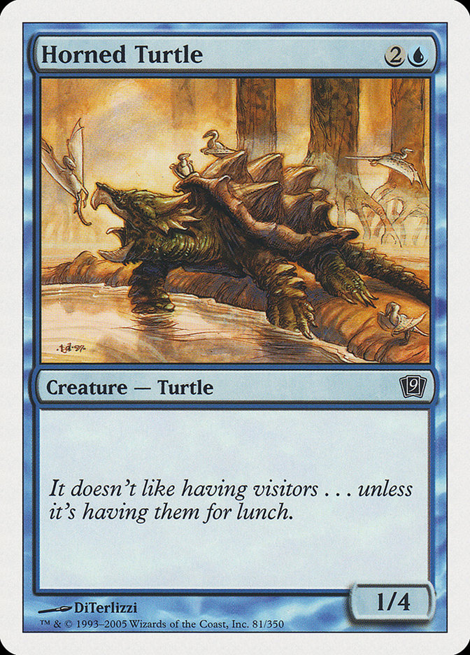 Horned Turtle [Ninth Edition] | Gear Gaming Bentonville