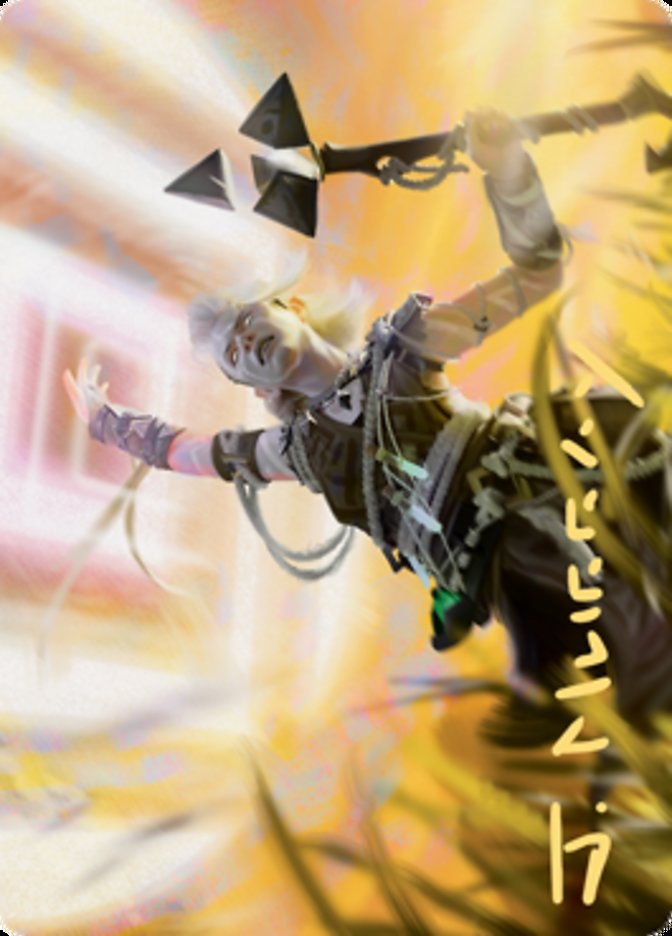 Kor Celebrant Art Card (Gold-Stamped Signature) [Zendikar Rising Art Series] | Gear Gaming Bentonville