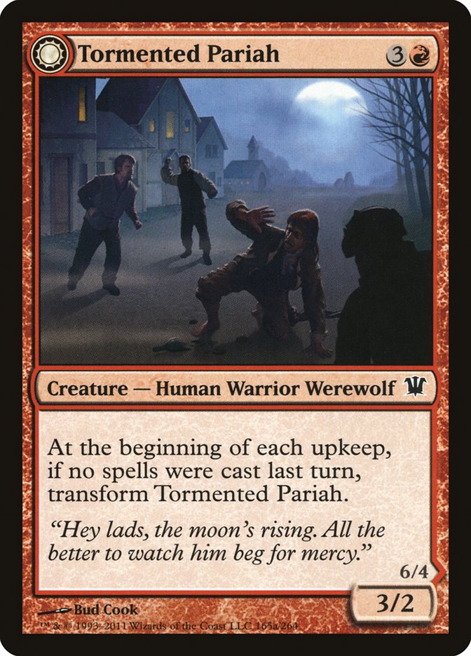 Tormented Pariah // Rampaging Werewolf [Innistrad] | Gear Gaming Bentonville
