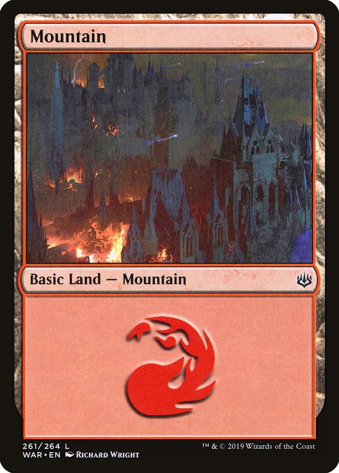 Mountain (261) [War of the Spark] | Gear Gaming Bentonville