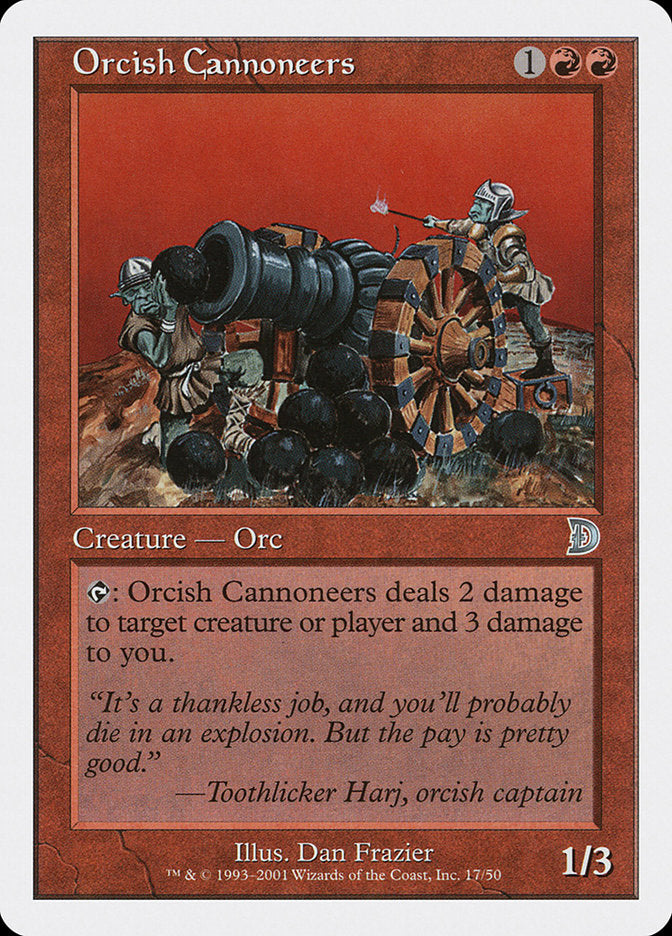 Orcish Cannoneers [Deckmasters] | Gear Gaming Bentonville