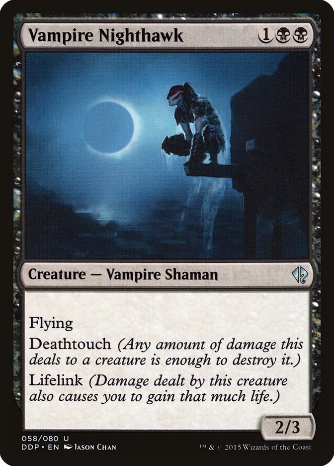 Vampire Nighthawk [Duel Decks: Zendikar vs. Eldrazi] | Gear Gaming Bentonville