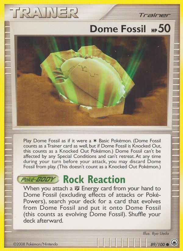 Dome Fossil (89/100) [Diamond & Pearl: Majestic Dawn] | Gear Gaming Bentonville