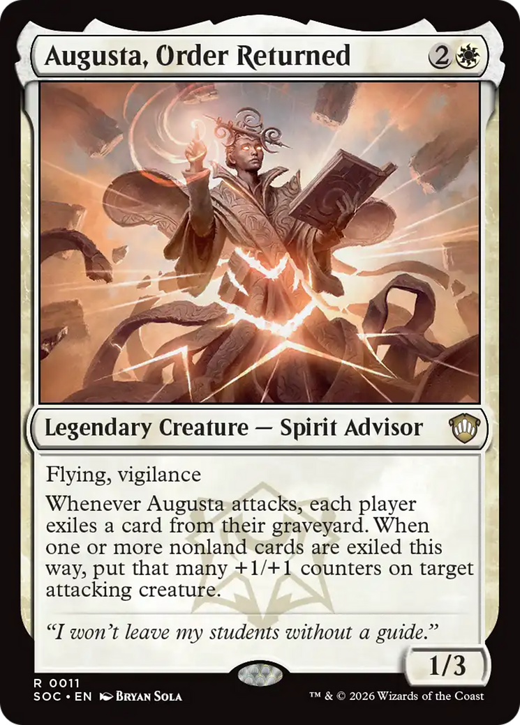 Augusta, Order Returned [Secrets of Strixhaven Commander] | Gear Gaming Bentonville