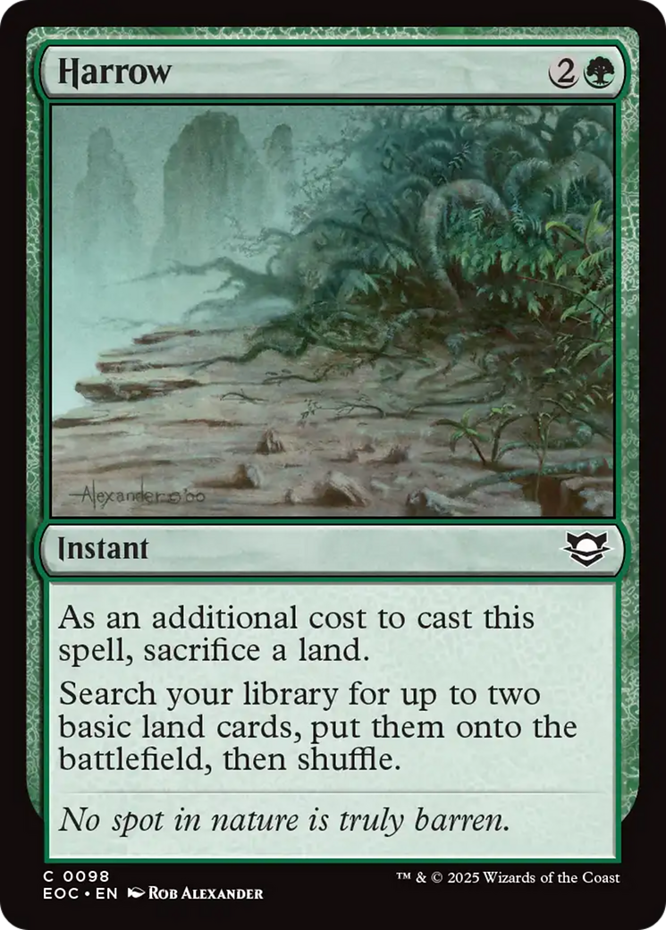Harrow [Edge of Eternities Commander] | Gear Gaming Bentonville