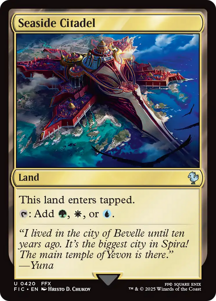 Seaside Citadel [FINAL FANTASY Commander] | Gear Gaming Bentonville