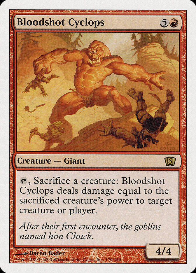 Bloodshot Cyclops [Eighth Edition] | Gear Gaming Bentonville