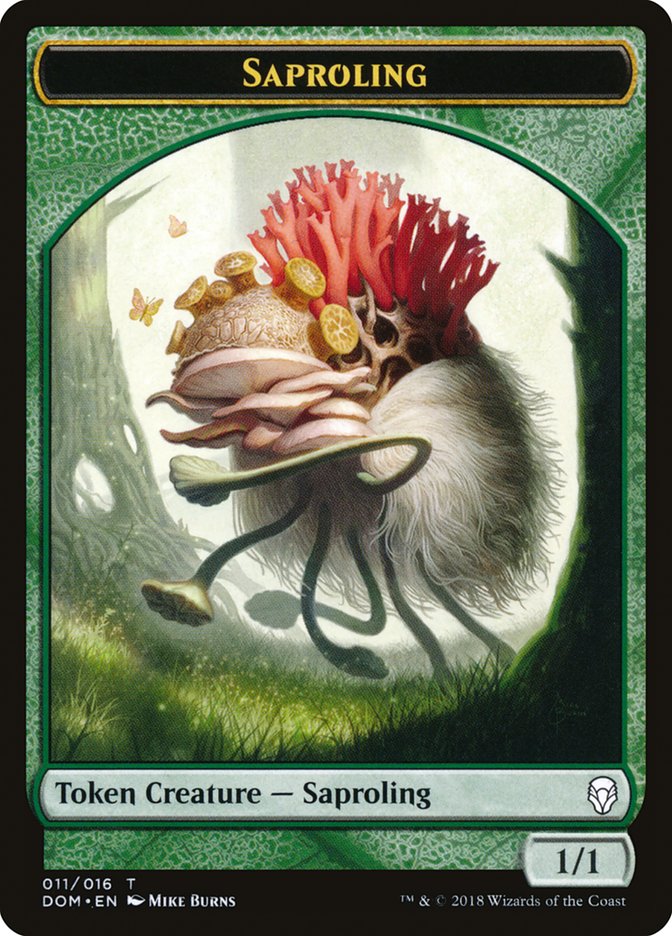 Saproling Token (011/016) [Dominaria Tokens] | Gear Gaming Bentonville