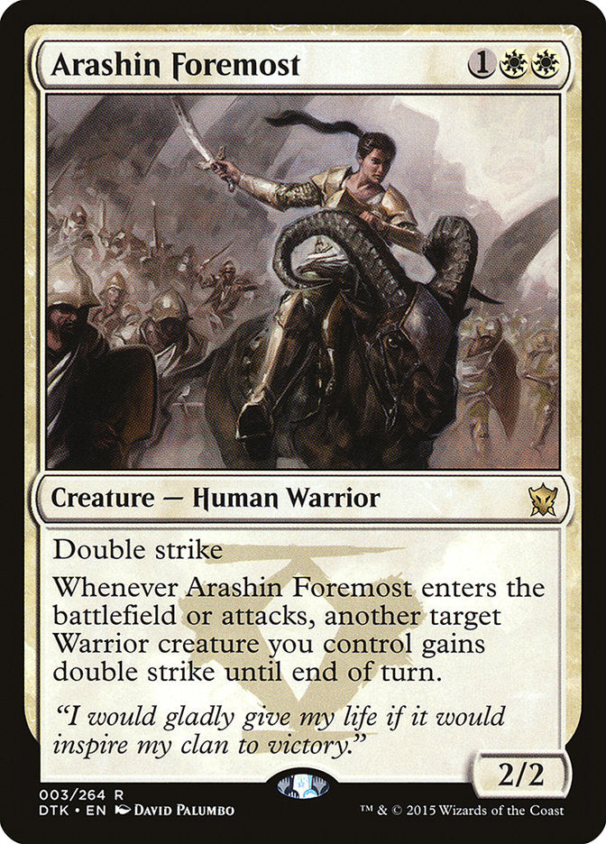 Arashin Foremost [Dragons of Tarkir] | Gear Gaming Bentonville