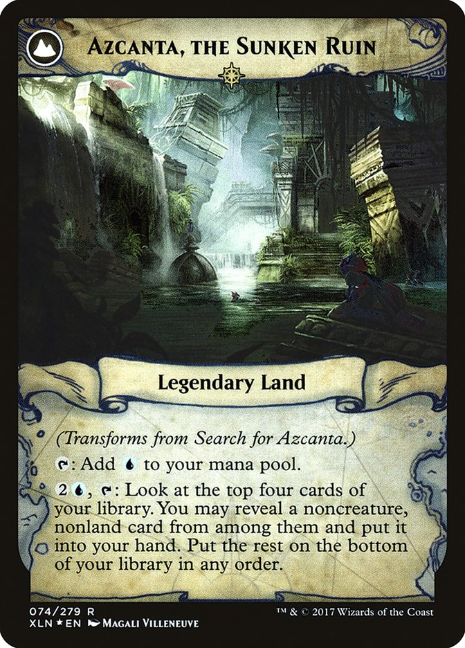 Search for Azcanta // Azcanta, the Sunken Ruin [Ixalan Prerelease Promos] | Gear Gaming Bentonville