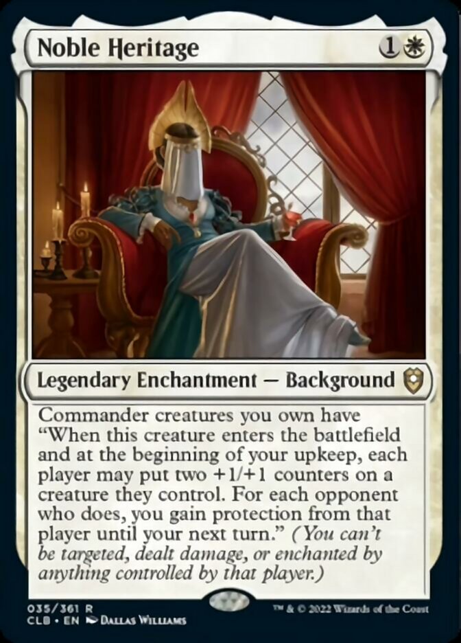 Noble Heritage [Commander Legends: Battle for Baldur's Gate] | Gear Gaming Bentonville