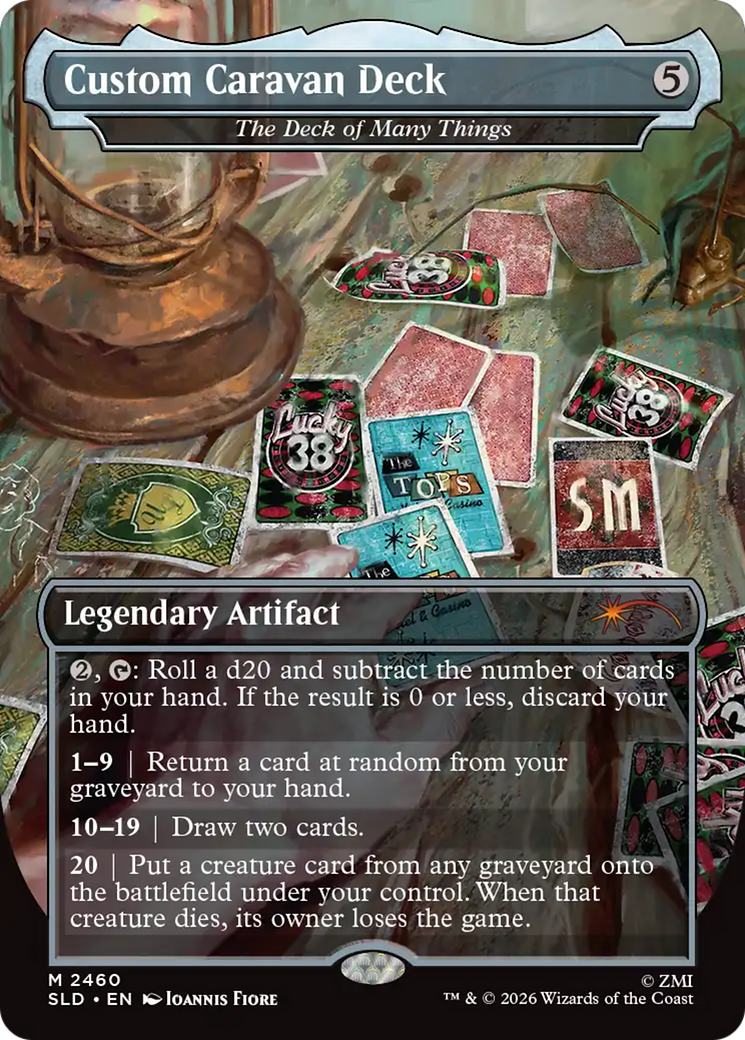 Custom Caravan Deck - The Deck of Many Things [Secret Lair Drop Series] | Gear Gaming Bentonville