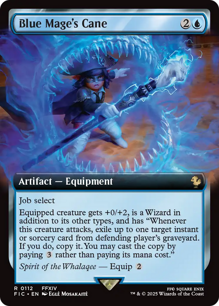 Blue Mage's Cane (Extended Art) [FINAL FANTASY Commander] | Gear Gaming Bentonville