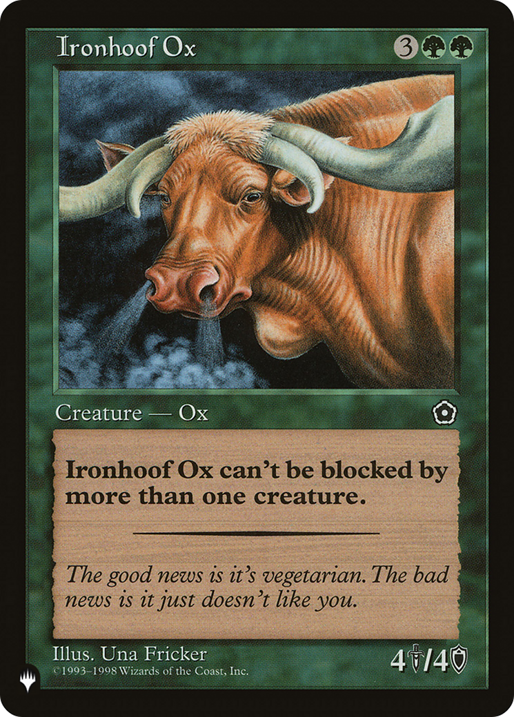 Ironhoof Ox [The List Reprints] | Gear Gaming Bentonville