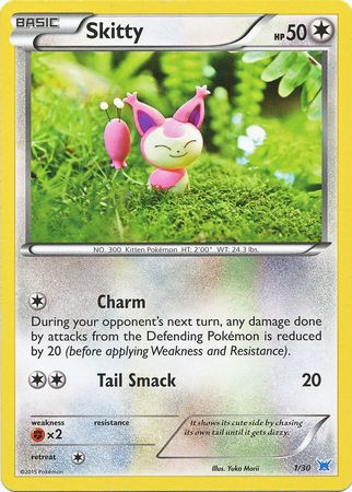 Skitty (1/30) [XY: Trainer Kit 2 - Latios] | Gear Gaming Bentonville