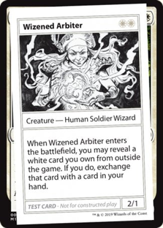 Wizened Arbiter (2021 Edition) [Mystery Booster Playtest Cards] | Gear Gaming Bentonville