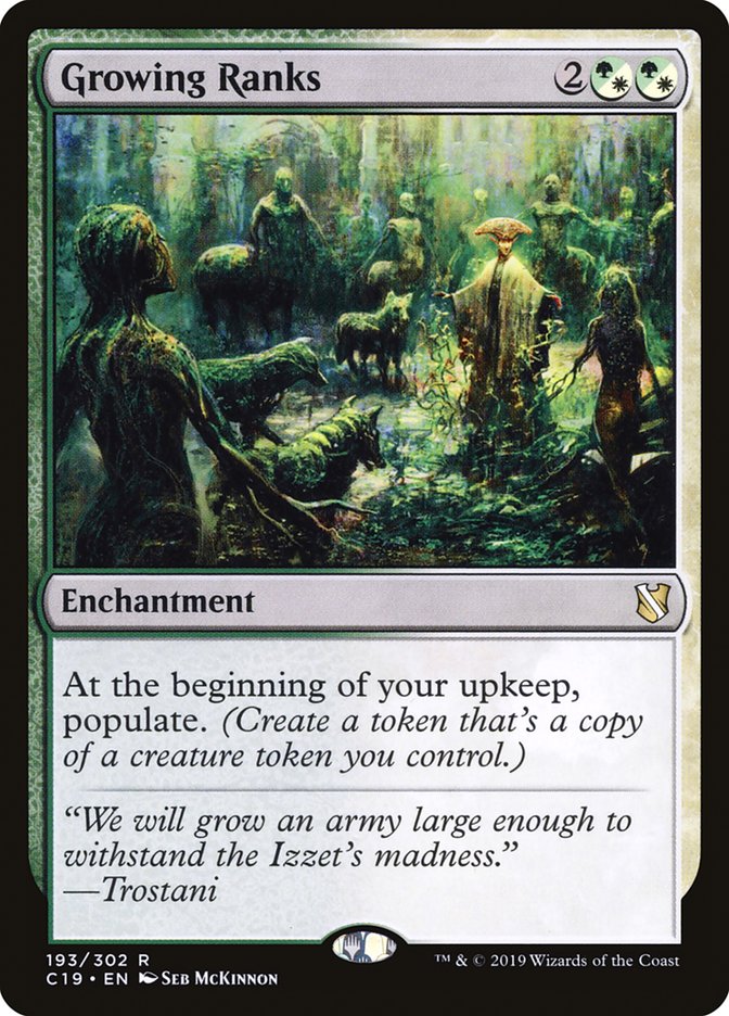 Growing Ranks [Commander 2019] | Gear Gaming Bentonville