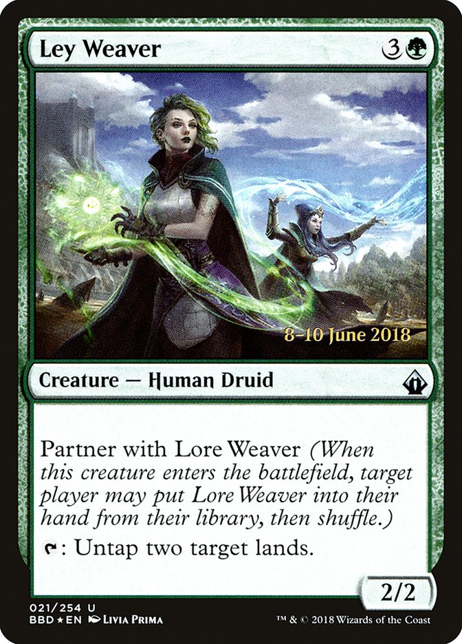 Ley Weaver [Battlebond Prerelease Promos] | Gear Gaming Bentonville