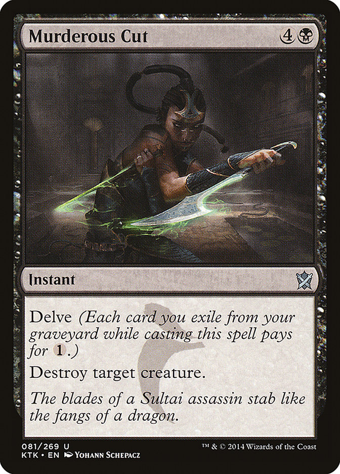 Murderous Cut [Khans of Tarkir] | Gear Gaming Bentonville