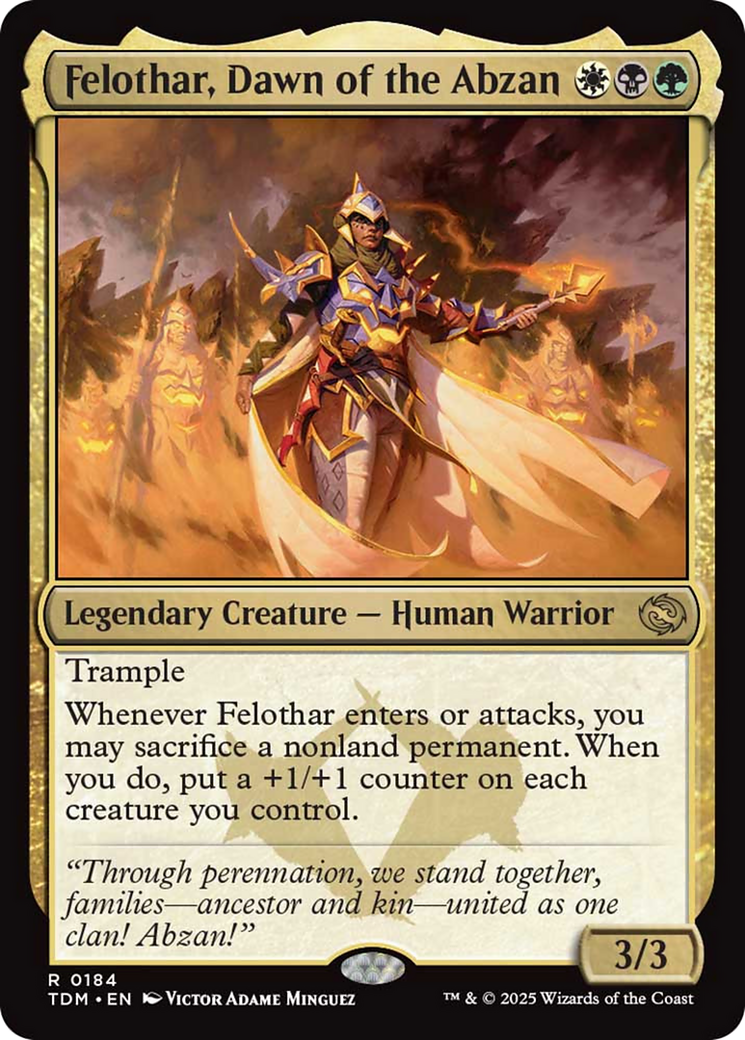 Felothar, Dawn of the Abzan [Tarkir: Dragonstorm] | Gear Gaming Bentonville
