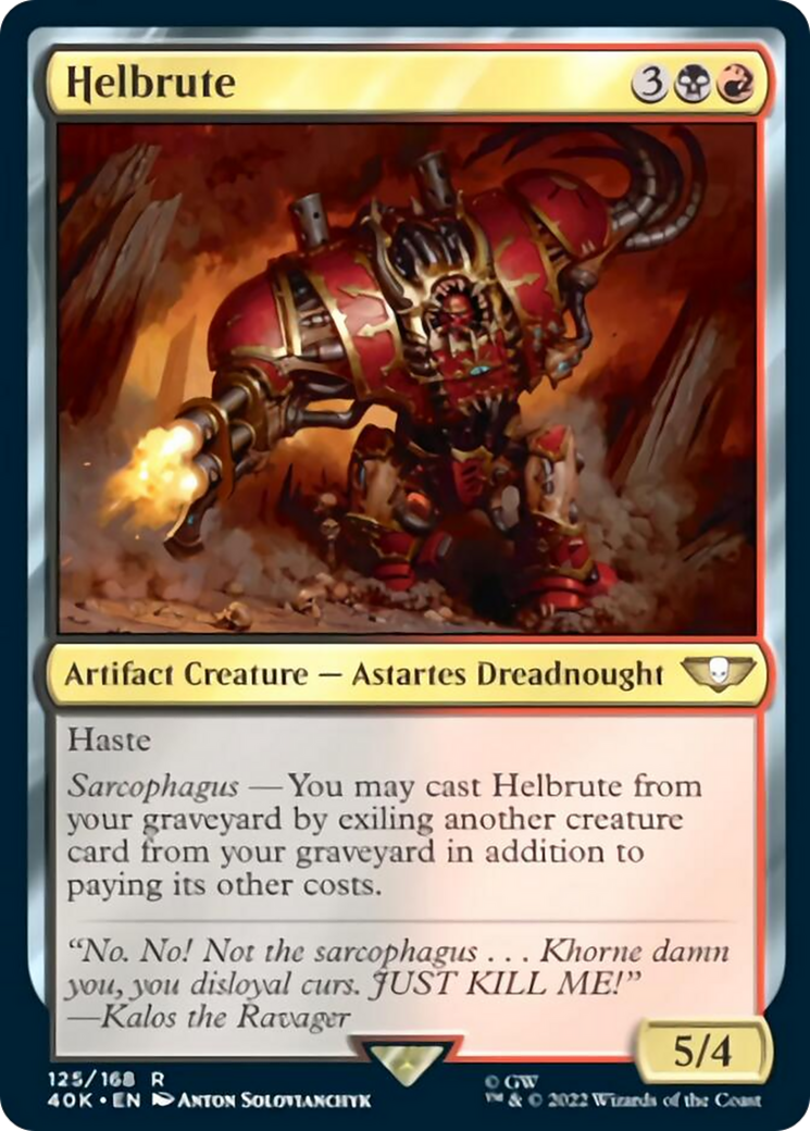 Helbrute (Surge Foil) [Warhammer 40,000] | Gear Gaming Bentonville