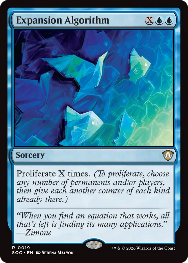 Expansion Algorithm [Secrets of Strixhaven Commander] | Gear Gaming Bentonville