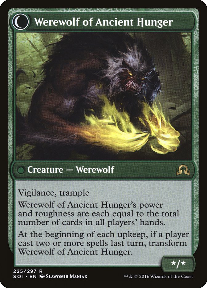 Sage of Ancient Lore // Werewolf of Ancient Hunger [Shadows over Innistrad] | Gear Gaming Bentonville