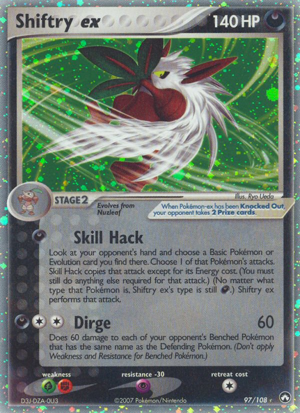 Shiftry ex (97/108) [EX: Power Keepers] | Gear Gaming Bentonville