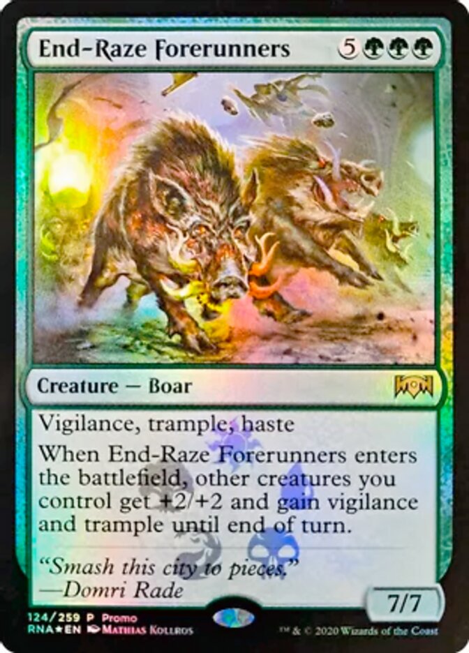 End-Raze Forerunners [Ravnica Allegiance Promos] | Gear Gaming Bentonville