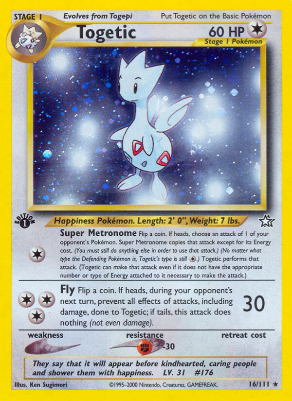 Togetic (16/111) [Neo Genesis 1st Edition] | Gear Gaming Bentonville