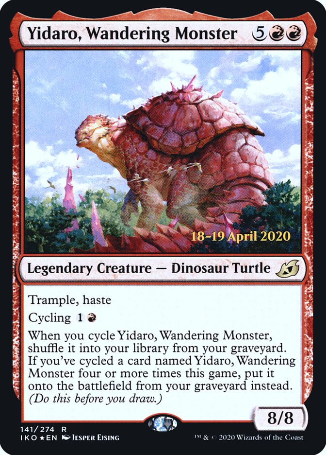 Yidaro, Wandering Monster [Ikoria: Lair of Behemoths Prerelease Promos] | Gear Gaming Bentonville