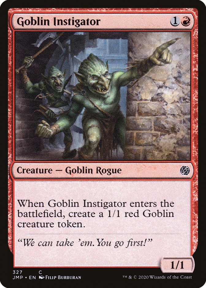 Goblin Instigator [Jumpstart] | Gear Gaming Bentonville