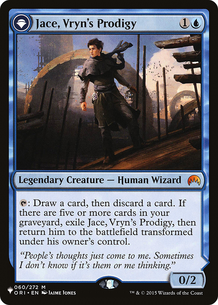 Jace, Vryn's Prodigy // Jace, Telepath Unbound [Secret Lair: From Cute to Brute] | Gear Gaming Bentonville