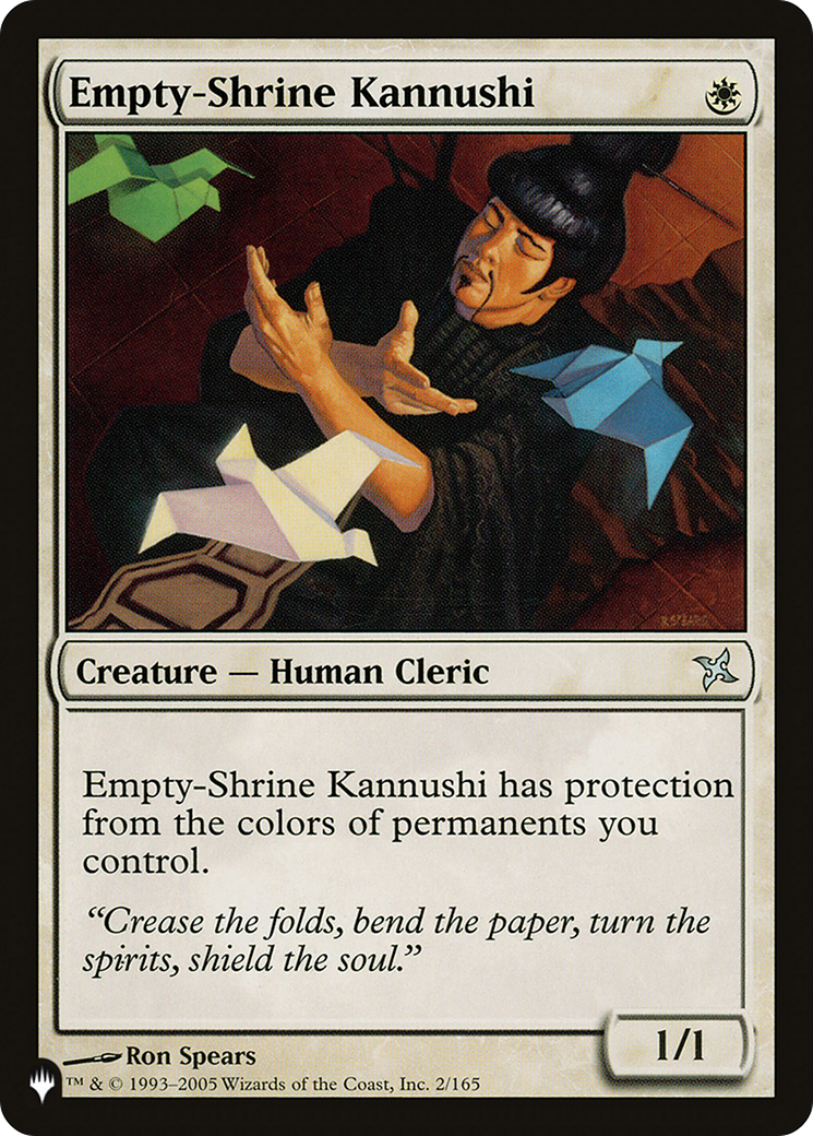 Empty-Shrine Kannushi [The List Reprints] | Gear Gaming Bentonville