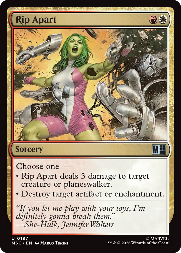 Rip Apart [Marvel Super Heroes Commander] | Gear Gaming Bentonville