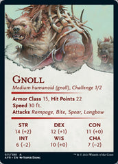 Gnoll Art Card [Dungeons & Dragons: Adventures in the Forgotten Realms Art Series] | Gear Gaming Bentonville